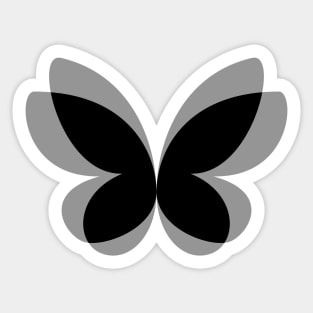 Butterfly Flying Sticker